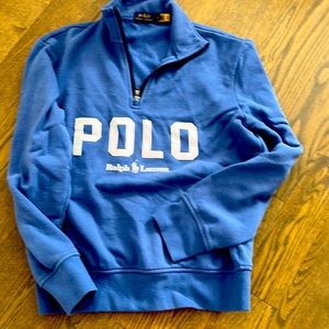 Blue Ralph Lauren polo quarter zip